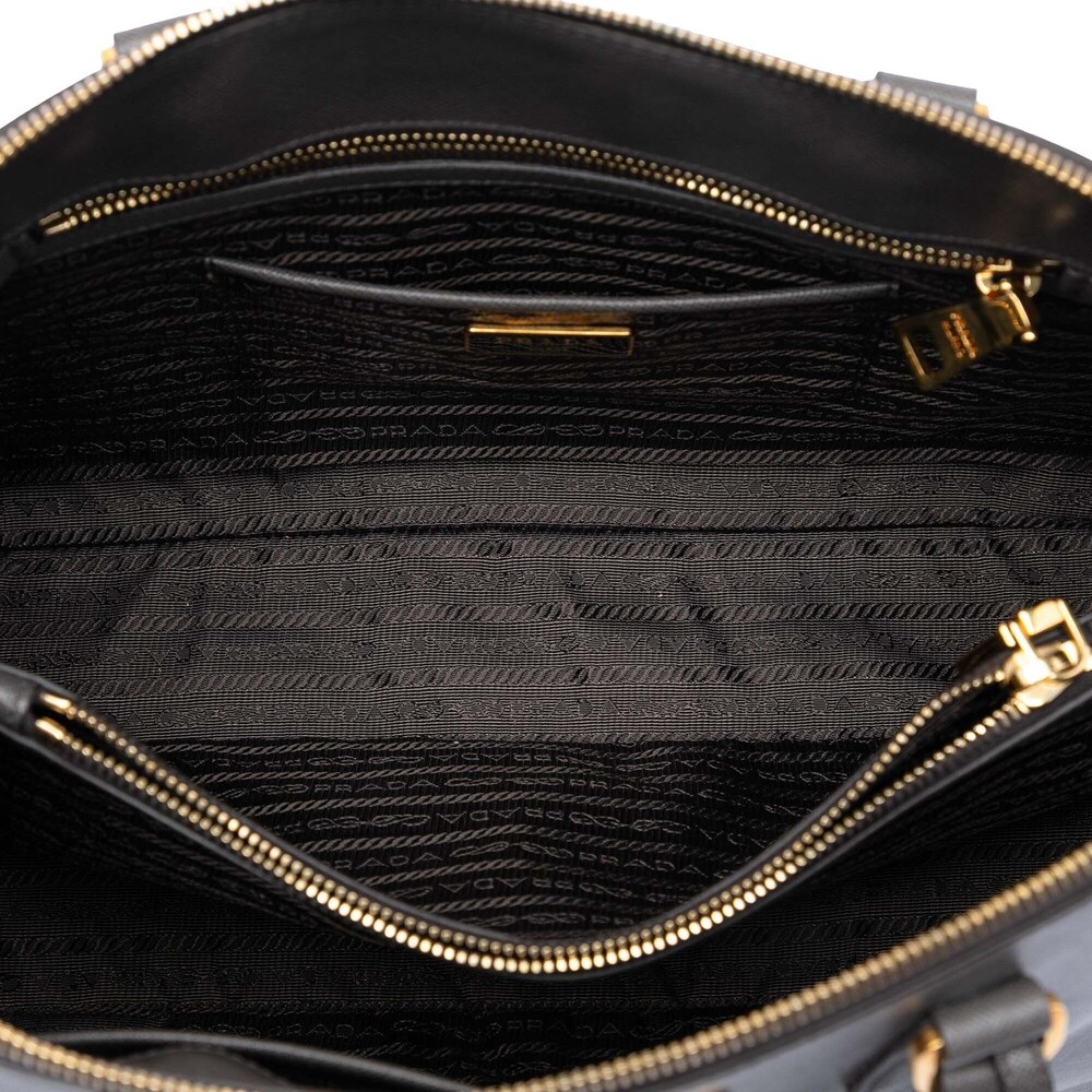 Pre-Loved Prada Large Saffiano Lux Promenade Satchel - Picture 4 of 6